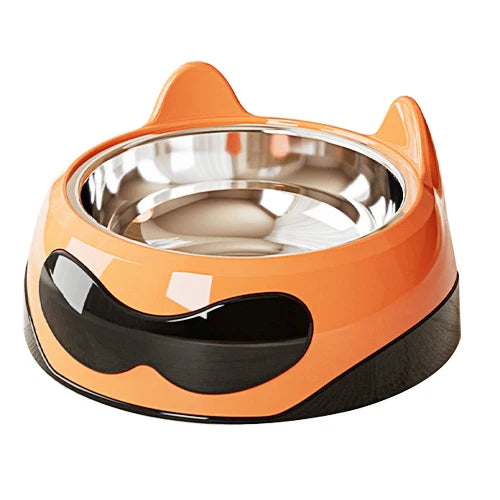 New Dog Bowls Beveled To Protect Neck Spine - PeticaDeals