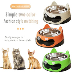 New Dog Bowls Beveled To Protect Neck Spine - PeticaDeals
