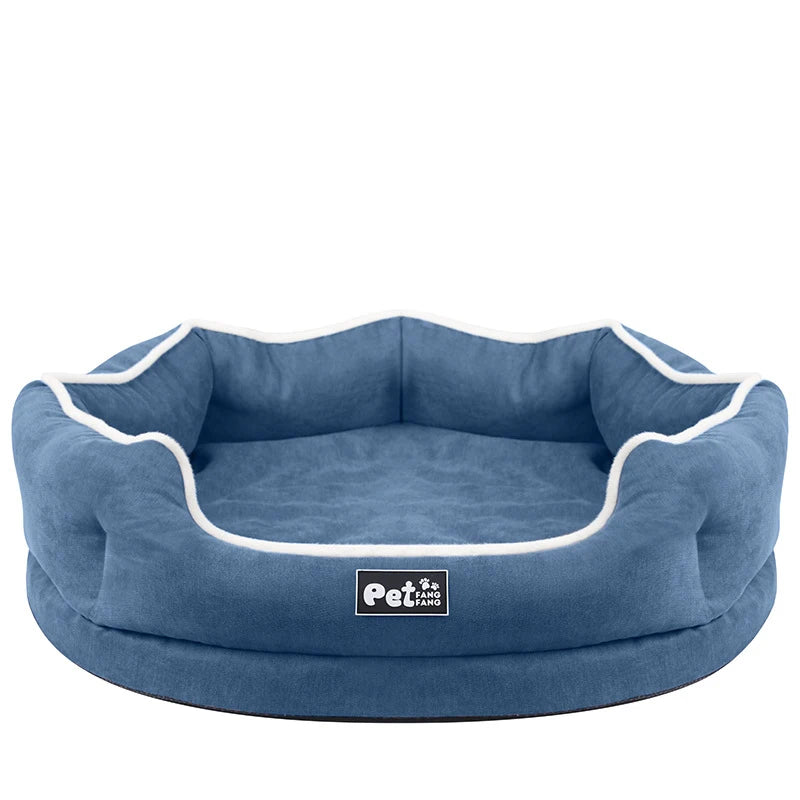New Dog Cat Bed Solid Design Removable and Washable - PeticaDeals