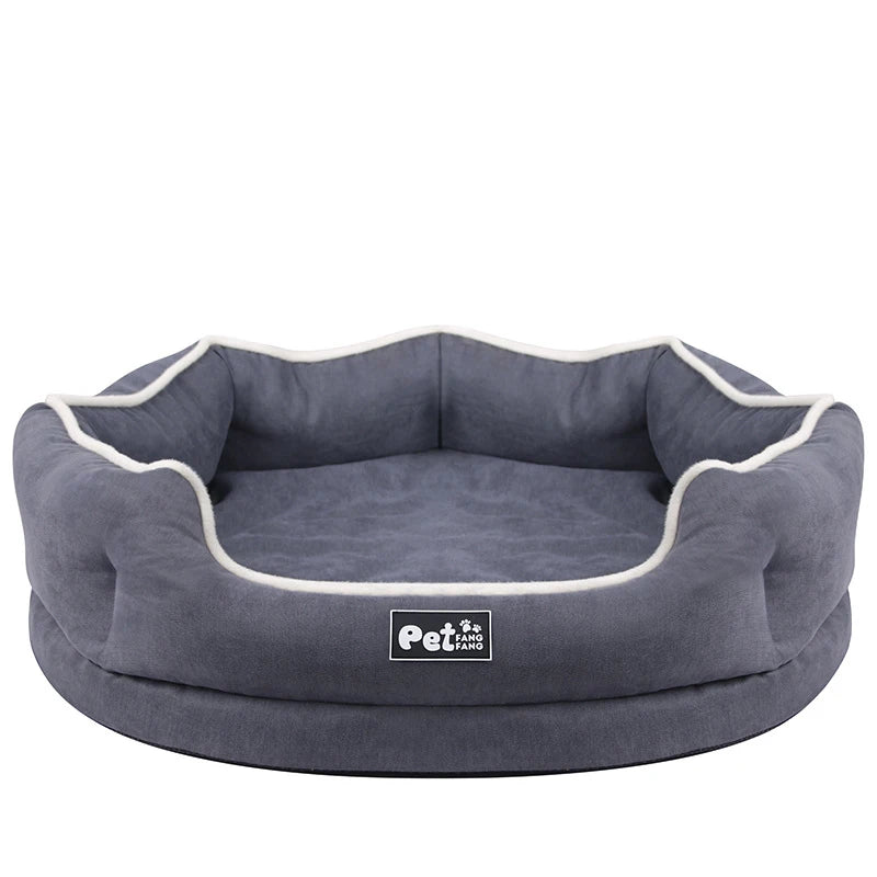 New Dog Cat Bed Solid Design Removable and Washable - PeticaDeals