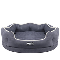 New Dog Cat Bed Solid Design Removable and Washable - PeticaDeals
