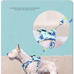 New Dog Cat Harness Adjustable Vest Walking Lead Leash For Puppy Dogs - PeticaDeals