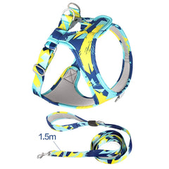 New Dog Cat Harness Adjustable Vest Walking Lead Leash For Puppy Dogs - PeticaDeals