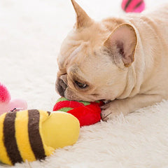 New Dog Pet Plush Sound Slippers Toy - PeticaDeals