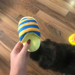 New Dog Pet Plush Sound Slippers Toy - PeticaDeals