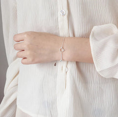 New Fashion Jewelry Beautiful 925 Sterling Silver Bracelets Cat bell Simple Personality Sweet Bracelets - PeticaDeals