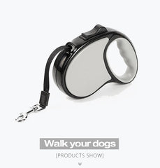 New Retractable Pet Leash 3m 5m Automatic Durable Nylon Dog Lead Extending - PeticaDeals