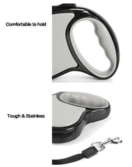 New Retractable Pet Leash 3m 5m Automatic Durable Nylon Dog Lead Extending - PeticaDeals