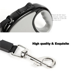 New Retractable Pet Leash 3m 5m Automatic Durable Nylon Dog Lead Extending - PeticaDeals