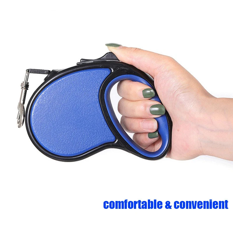 New Retractable Pet Leash 3m 5m Automatic Durable Nylon Dog Lead Extending - PeticaDeals