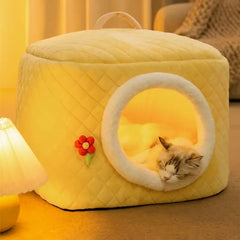 New Winter Pet House Soft Nest Kennel - PeticaDeals