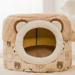 New Winter Pet House Soft Nest Kennel - PeticaDeals