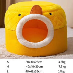 New Winter Pet House Soft Nest Kennel - PeticaDeals