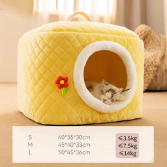 New Winter Pet House Soft Nest Kennel - PeticaDeals