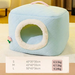 New Winter Pet House Soft Nest Kennel - PeticaDeals