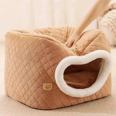 New Winter Pet House Soft Nest Kennel - PeticaDeals