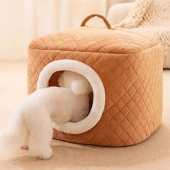 New Winter Pet House Soft Nest Kennel - PeticaDeals