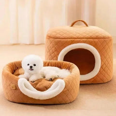 New Winter Pet House Soft Nest Kennel - PeticaDeals
