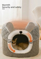 New Winter Pet House Soft Nest Kennel - PeticaDeals
