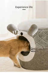 New Winter Pet House Soft Nest Kennel - PeticaDeals