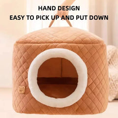 New Winter Pet House Soft Nest Kennel - PeticaDeals