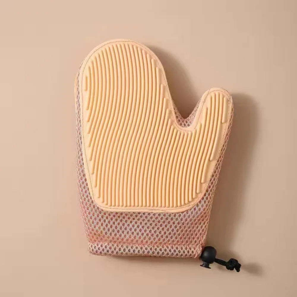 Newly Upgraded Double-sided Pet Grooming Gloves Massage Bath Comb - PeticaDeals