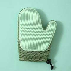 Newly Upgraded Double-sided Pet Grooming Gloves Massage Bath Comb - PeticaDeals