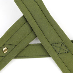 No Pull Padded Nylon and PU Leather Pet Dog Collar Harness Leash Set - PeticaDeals