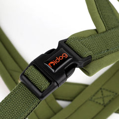 No Pull Padded Nylon and PU Leather Pet Dog Harness - PeticaDeals