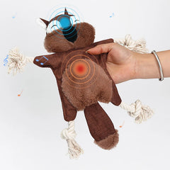 No Stuffing Squeaky Pet Toys for Small Medium Dogs - PeticaDeals