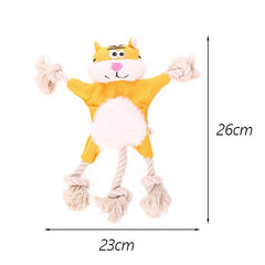No Stuffing Squeaky Pet Toys for Small Medium Dogs - PeticaDeals