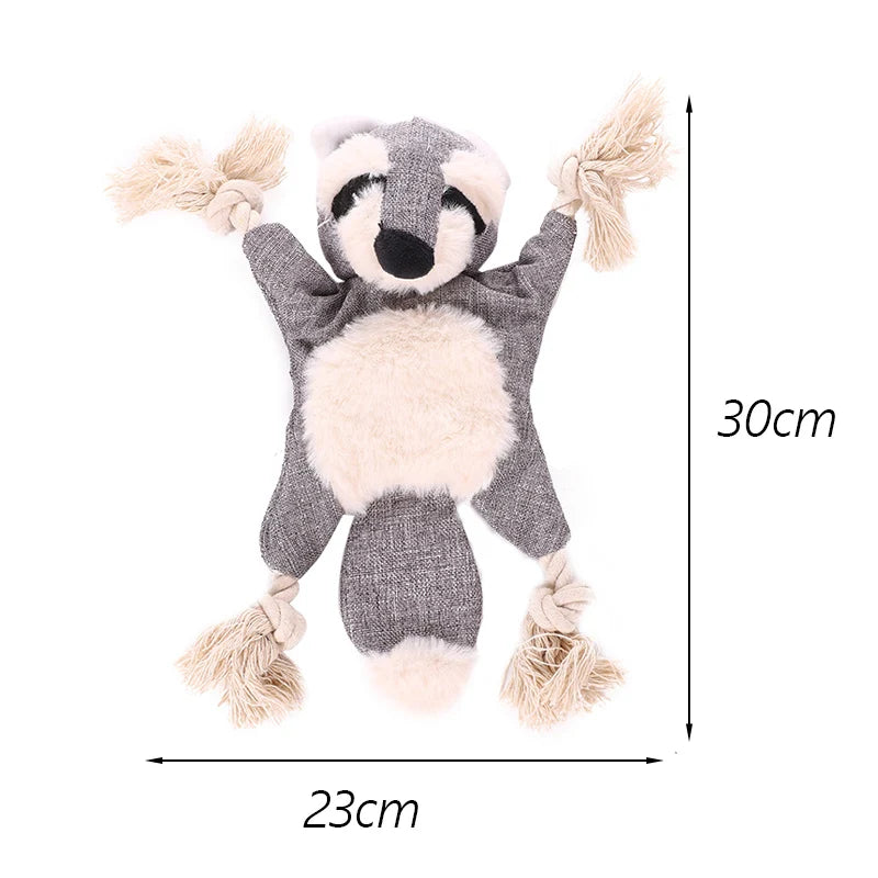 No Stuffing Squeaky Pet Toys for Small Medium Dogs - PeticaDeals