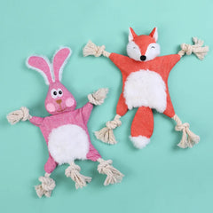 No Stuffing Squeaky Pet Toys for Small Medium Dogs - PeticaDeals