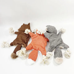 No Stuffing Squeaky Pet Toys for Small Medium Dogs - PeticaDeals
