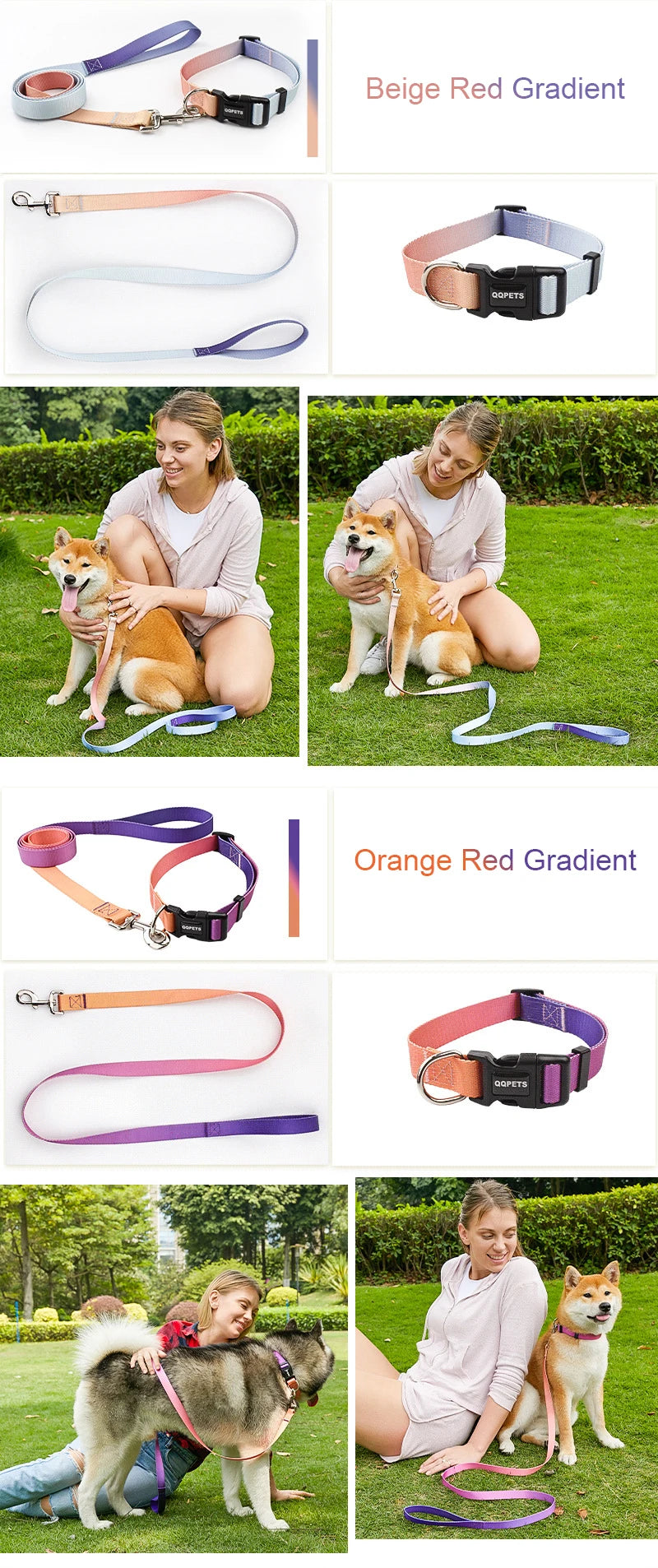 Nylon Adjustable Pet Collar Collar Traction - PeticaDeals