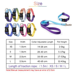 Nylon Adjustable Pet Collar Collar Traction - PeticaDeals