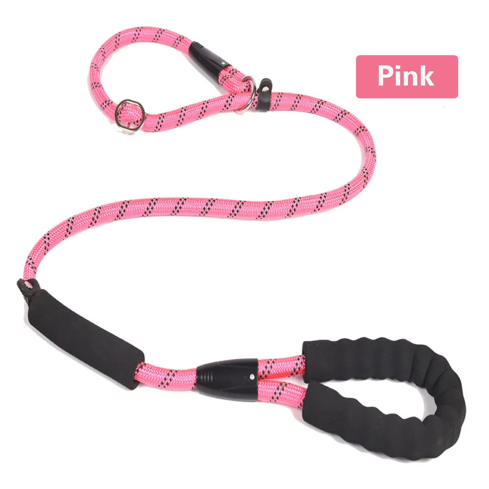 Nylon Basic Leashes Dog Walking 1.6M Reflective Rope Dog Lead Leash - PeticaDeals