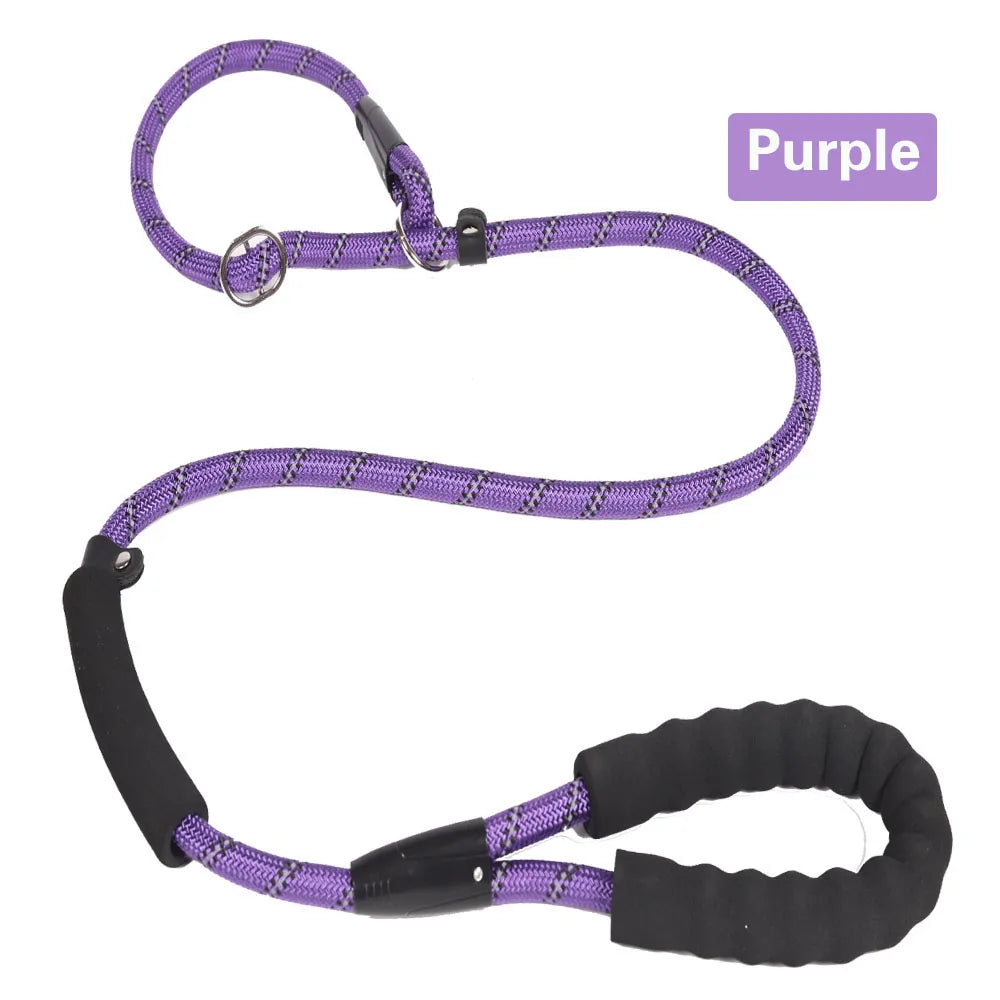 Nylon Basic Leashes Dog Walking 1.6M Reflective Rope Dog Lead Leash - PeticaDeals