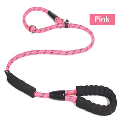 Nylon Basic Leashes Dog Walking 1.6M Reflective Rope Dog Lead Leash - PeticaDeals