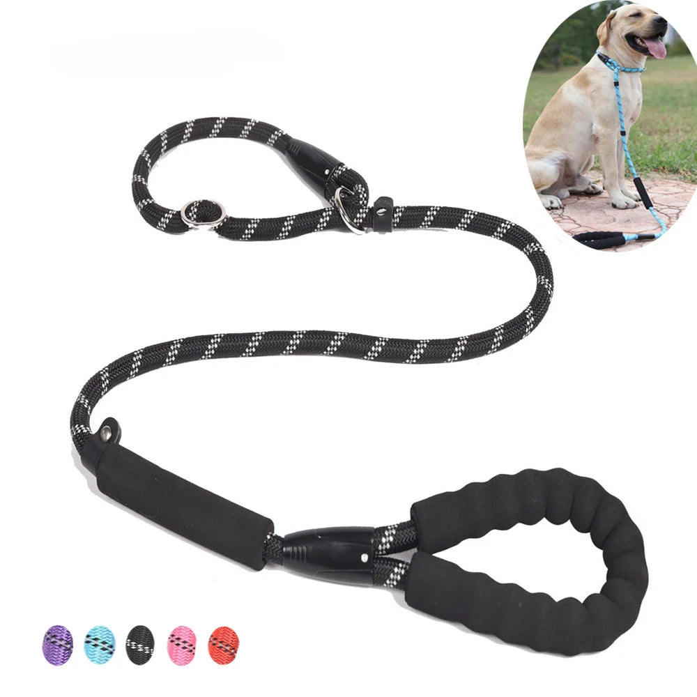 Nylon Basic Leashes Dog Walking 1.6M Reflective Rope Dog Lead Leash - PeticaDeals