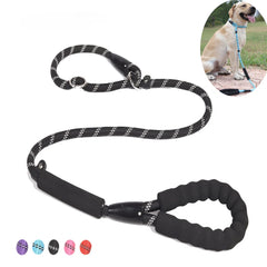 Nylon Basic Leashes Dog Walking 1.6M Reflective Rope Dog Lead Leash - PeticaDeals