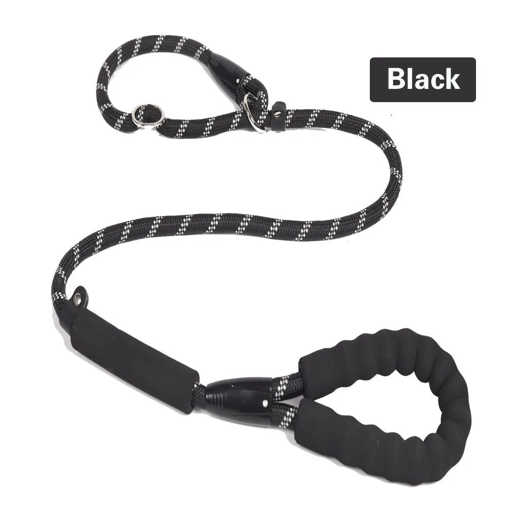 Nylon Basic Leashes Dog Walking 1.6M Reflective Rope Dog Lead Leash - PeticaDeals
