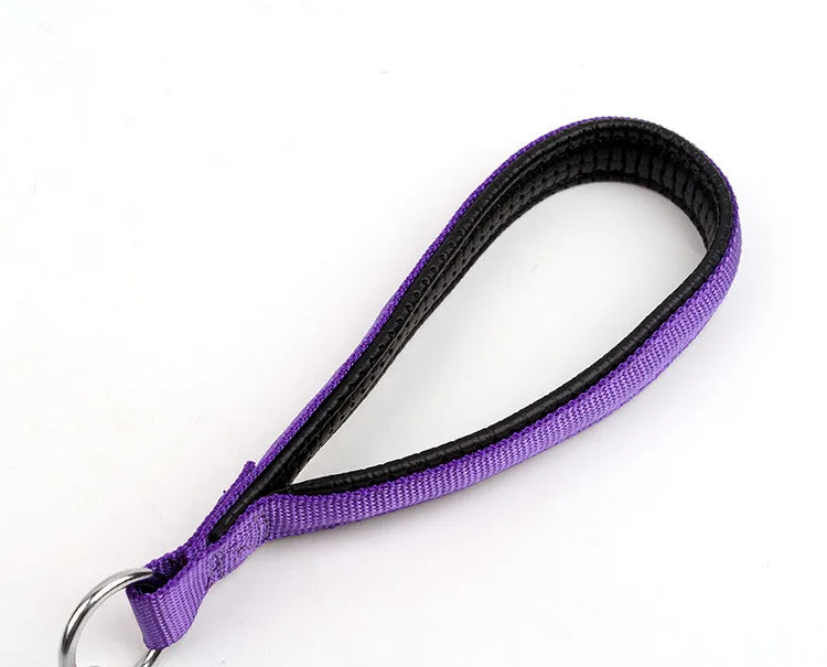 Nylon Dog Chain Leash Stainless Steel - PeticaDeals