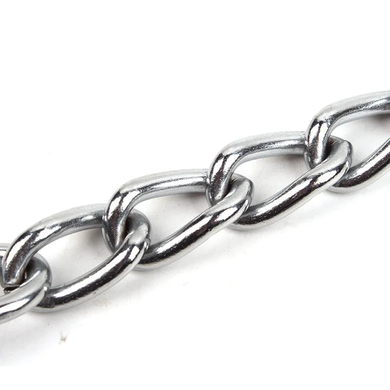 Nylon Dog Chain Leash Stainless Steel - PeticaDeals