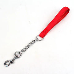 Nylon Dog Chain Leash Stainless Steel - PeticaDeals