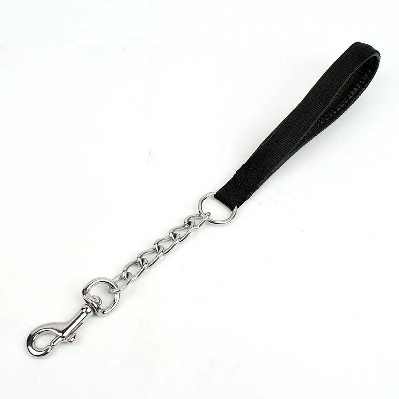 Nylon Dog Chain Leash Stainless Steel - PeticaDeals