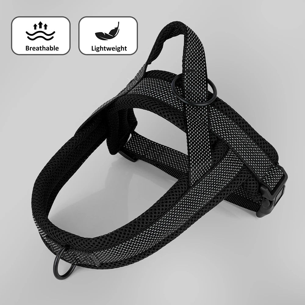 Nylon Dog Harness No Pull - PeticaDeals
