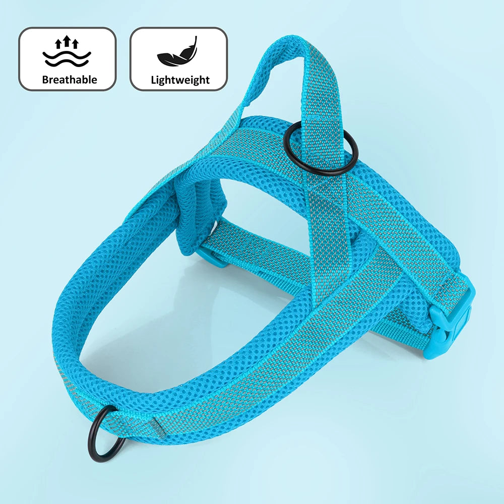 Nylon Dog Harness No Pull - PeticaDeals
