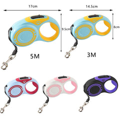 Nylon Dog Leash Automatic Retractable Durable - PeticaDeals