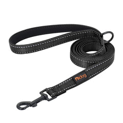Nylon Dog Leash Soft Reflective Lead For Small Medium Large Dogs - PeticaDeals
